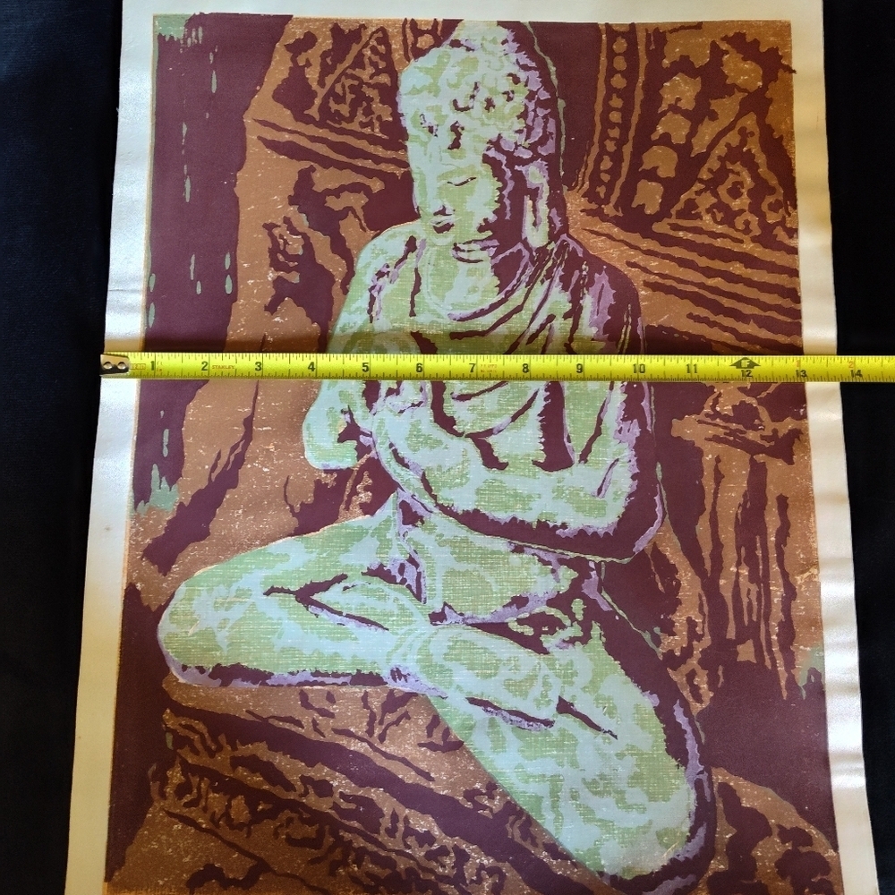 ORIGINAL Izawa Kiyohita (1907-1971), Seated Buddha - Picture 12 of 16
